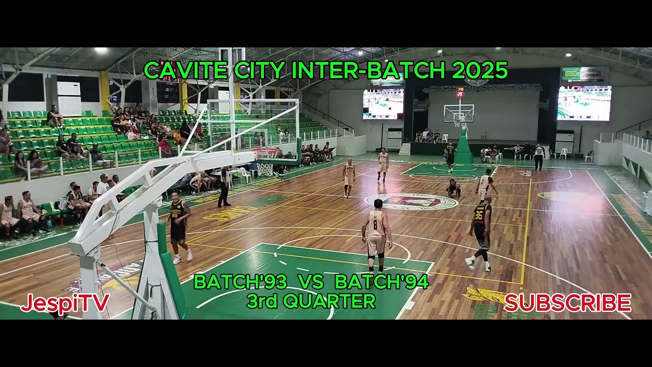 CAVITE CITY INTER-BATCH 2025 GAME 3 BATCH'93 vs BATCH'94 3rd QUARTER
