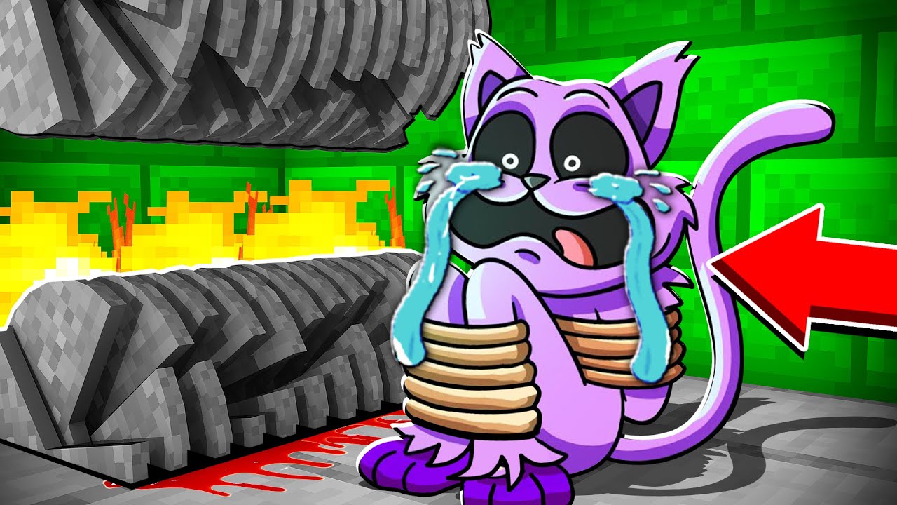 САМАЯ ГРУСТНАЯ ИСТОРИЯ КЭТНЭПА ИЗ POPPY PLAYTIME В МАЙНКРАФТ 100% ТРОЛЛИНГ МУЛЬТИК CATNAP