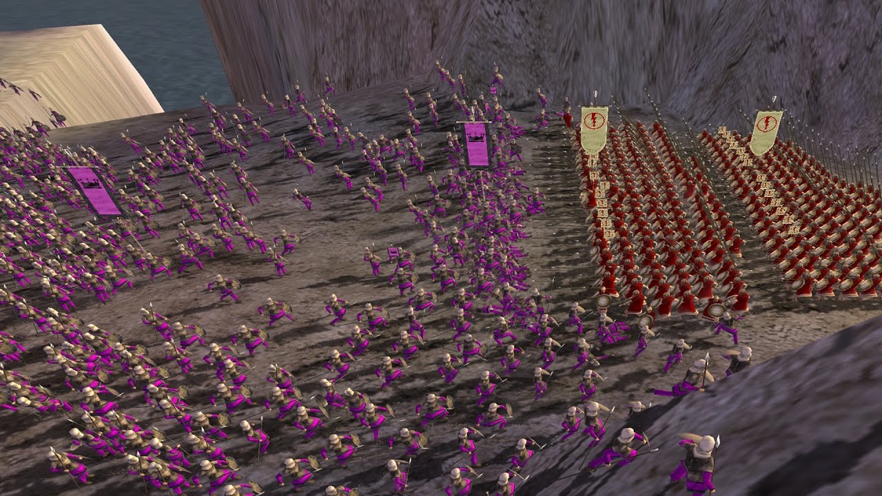 BATTLE OF THERMOPYLAE - ROME: Total War
