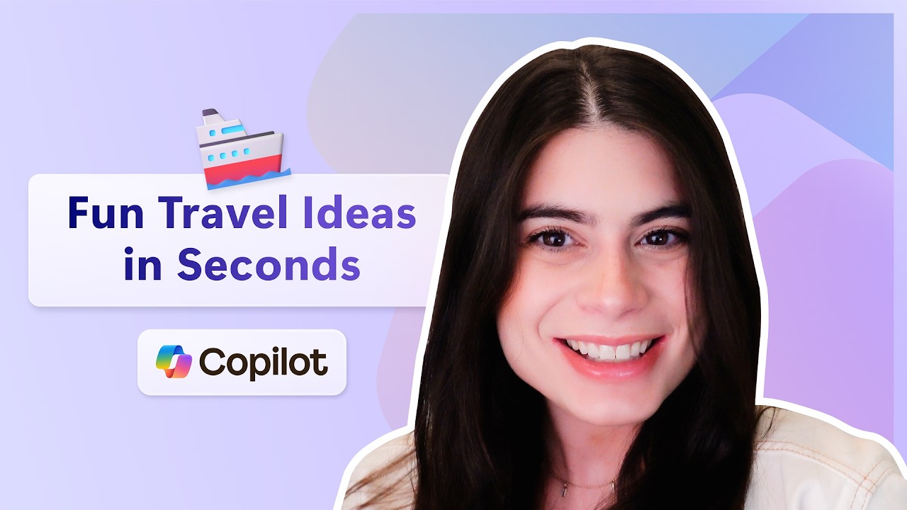 Travel Ideas Made Easy with Copilot in Word | Microsoft 365