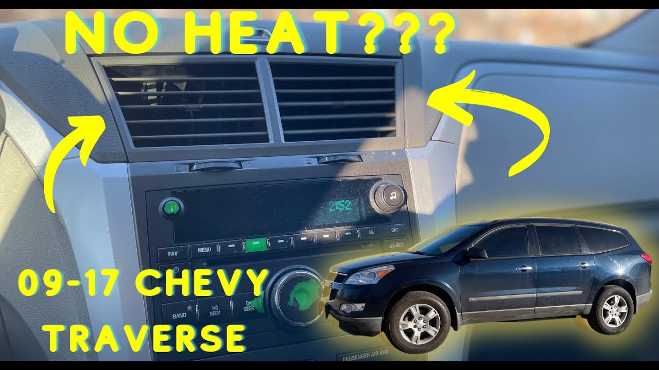 Chevrolet Traverse 2009-2017 / Проблема с вентиляционным подогревом! Практически нет подогрева.