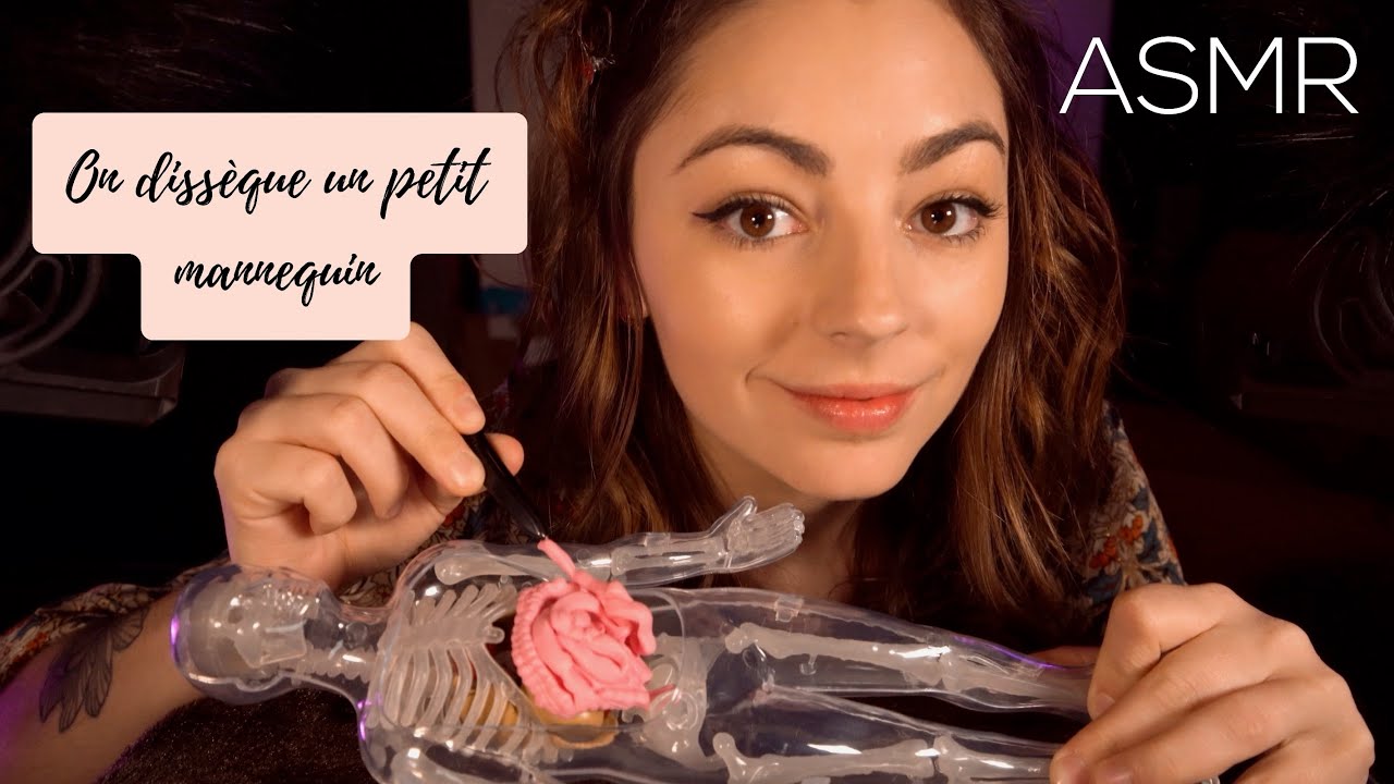 ♡ ASMR  - Je te fais découvrir le corps humain (sticky finger) ♡