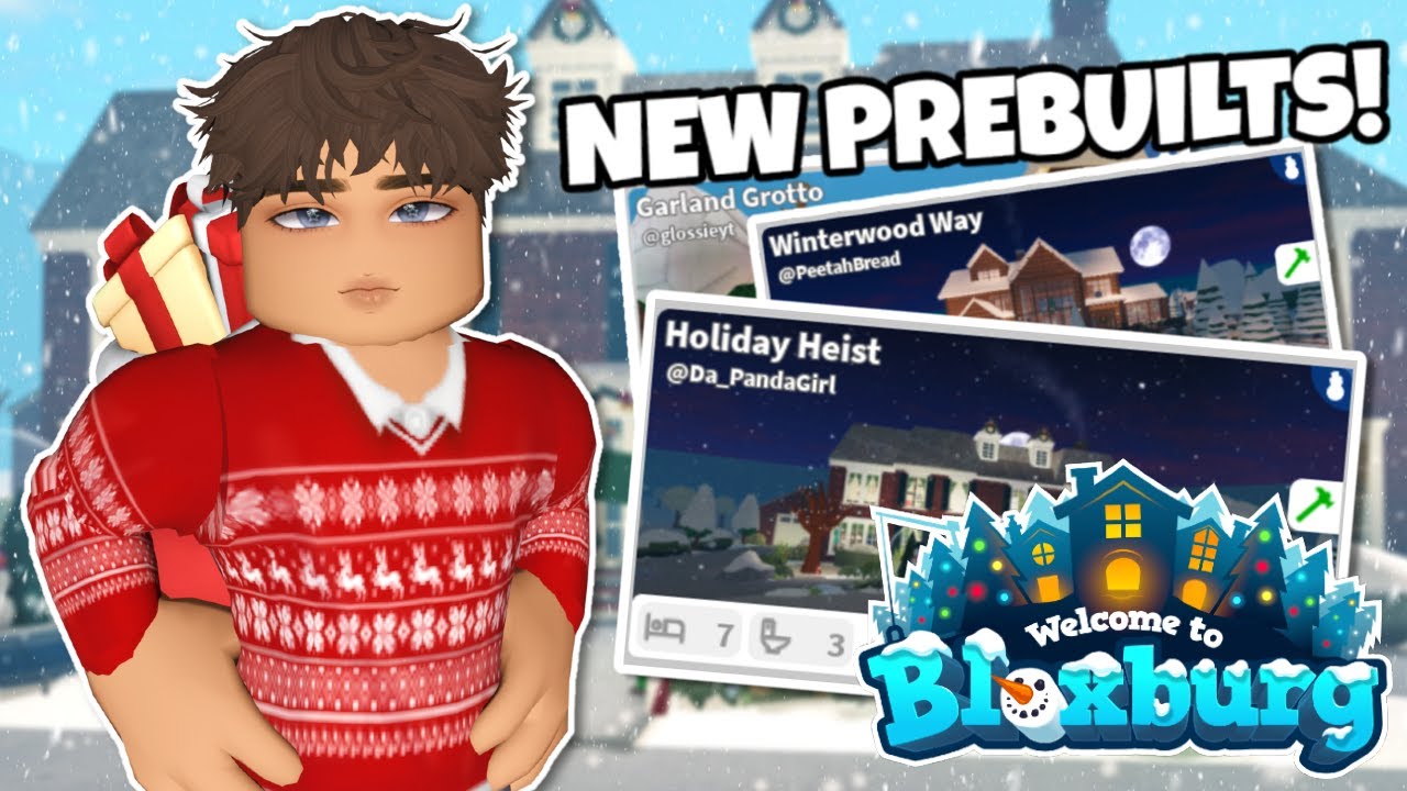 ТУР ПО НОВЫМ ПРЕДВАРИТЕЛЬНЫМ ПОСТРОЙКАМ БЛОКСБЕРГА! 🎁 *ПРАЗДНИЧНОЕ ОГРАБЛЕНИЕ, ВИНТЕРВУД-УЭЙ И ГР...
