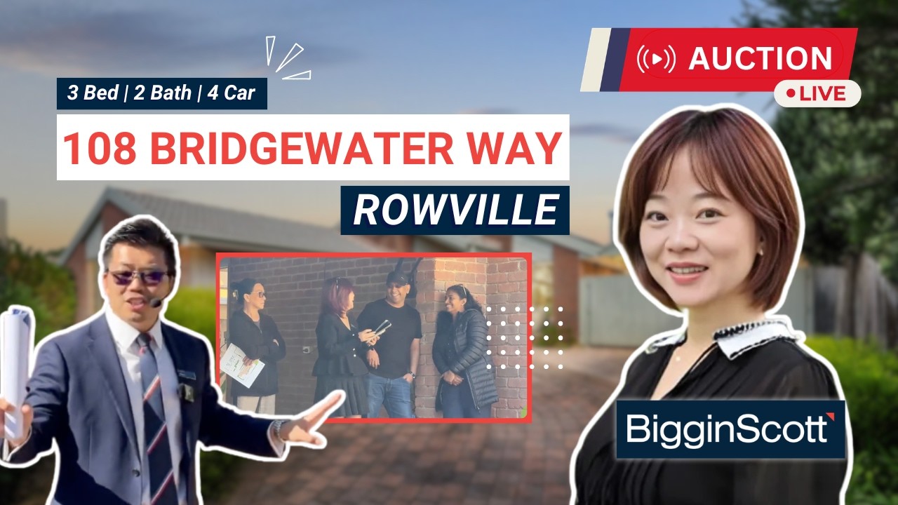 Live Auction @ 108 Bridgewater Way, Rowville