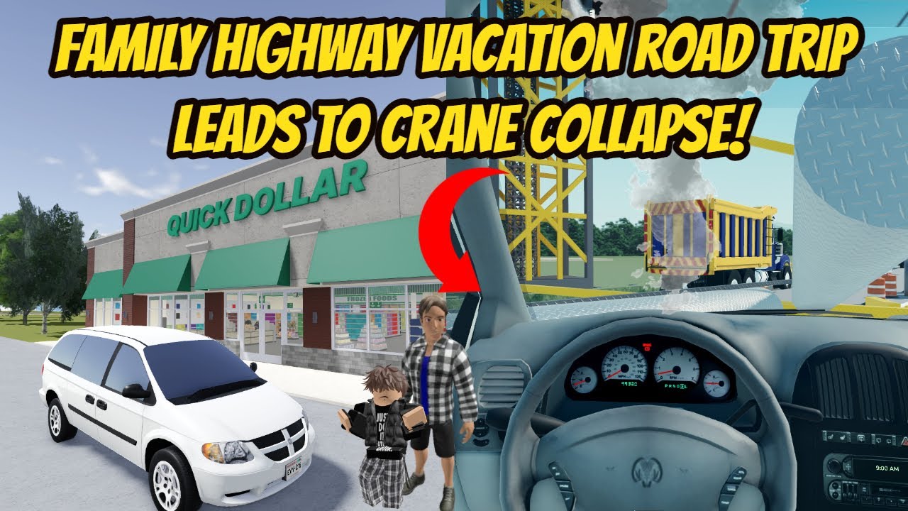 Greenville, Wisc Roblox l Realistic Highway Construction - CRANE COLLAPSE - Voice Roleplay