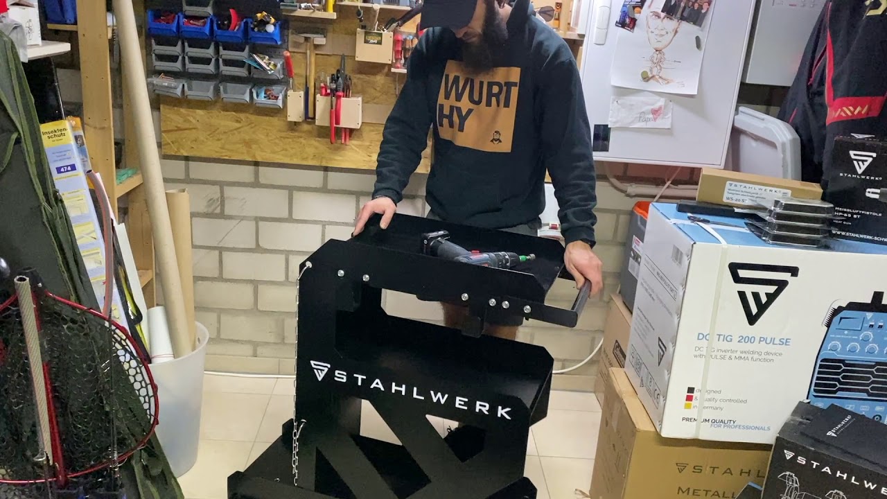 Stahlwerk Schweißwagen Unboxing & Aufbau