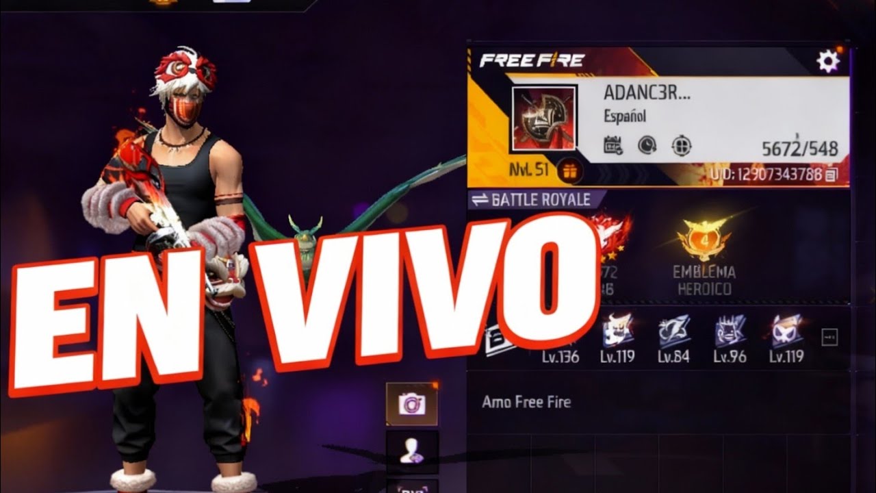 FREE FIRE|EN VIVO