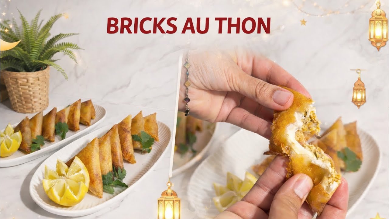Bricks au thon croustillantes en 2 minutes ! Recette rapide et facile