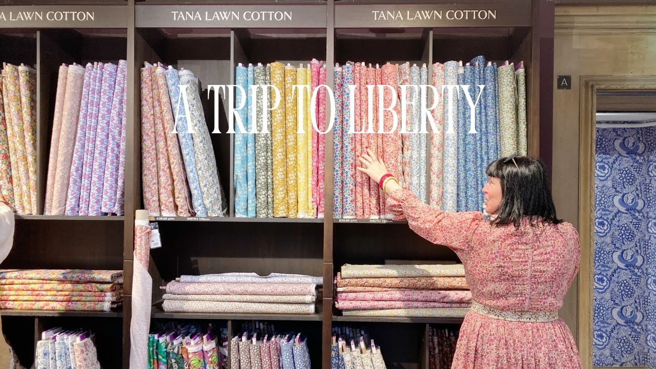A Lovely Day in June ~ Going to London & Buying Liberty Fabric