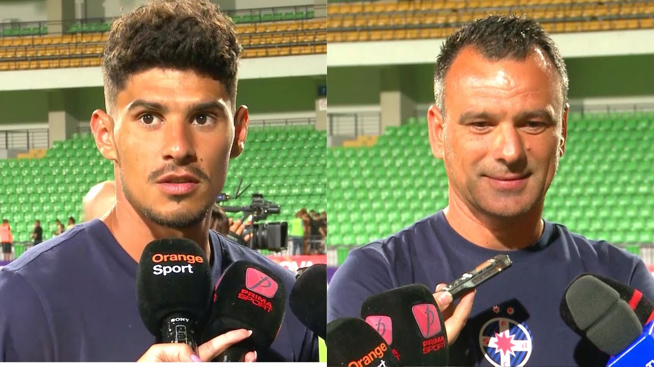 FCSB - Zimbru Chișinău 6-1. Interviuri Florinel Coman și Toni Petrea