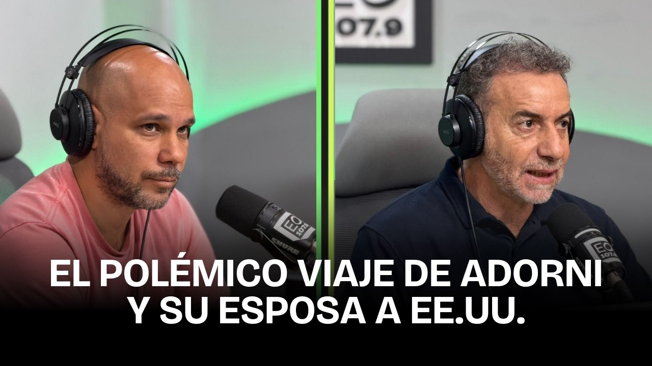 EL POLÉMICO VIAJE DE ADORNI Y SU ESPOSA A EE.UU. | #ElpasedelosLuises