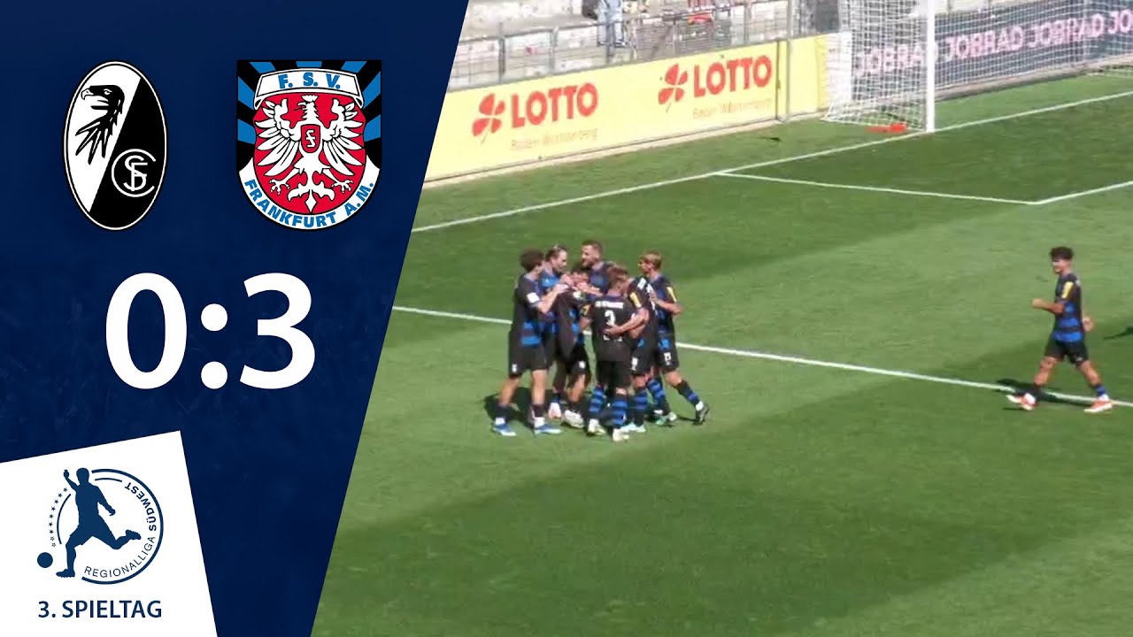 Mit ganz feinem Füßchen | SC Freiburg II - FSV Frankfurt | 3. Spieltag RLSW