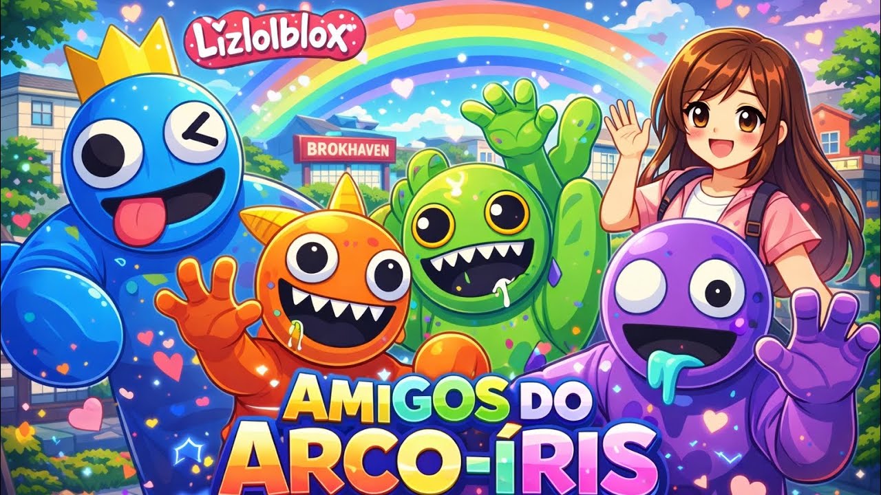 Primeira vez Jogando com meu Pai. Amigos Arco Iris 🤣😂😱🤪