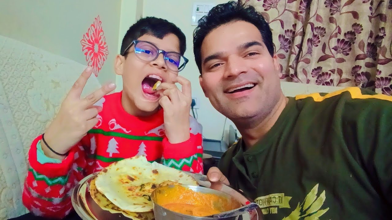 Vlog no. 92 - Maza Aa gaya NAAN Or Shahi paneer khaane mai 🫓🍲😋