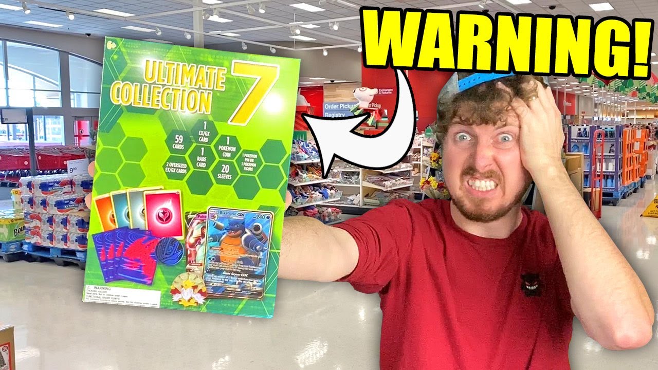 ⚠️CAUTION...NEW POKEMON MYSTERY BOX AT TARGET! Opening Cards From Ultimate Collection 7