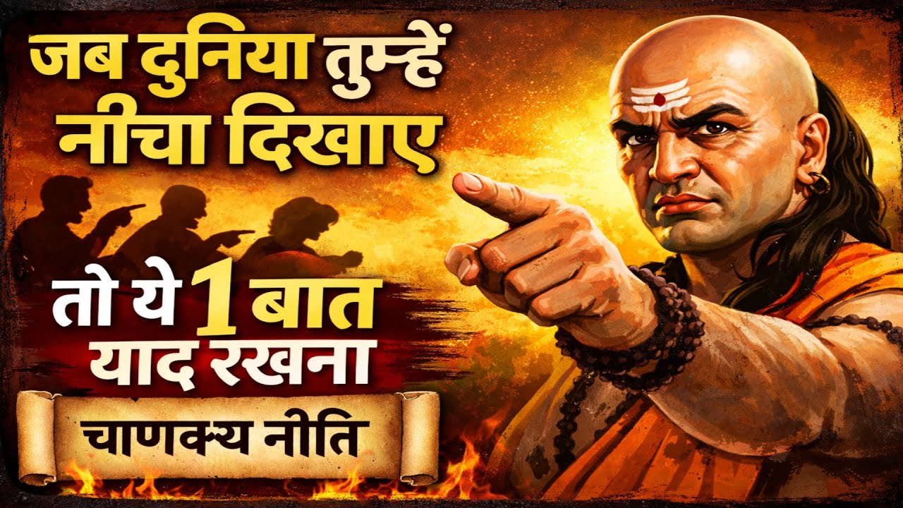 जब दुनिया तुम्हें नीचा दिखाए, तो चाणक्य की ये 1 बात याद रखना |Failure to Success | Chanakya Neeti