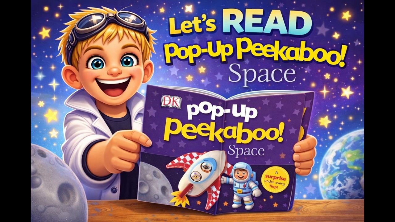 Let’s Read Pop-Up Peekaboo! Space | Story Time with Ben