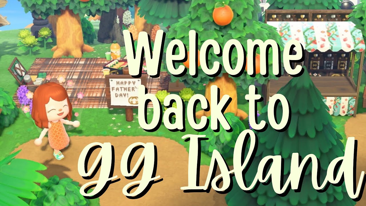 GG Island Has a Father's Day Update! Tour the @gucci Animal Crossing Island with Me