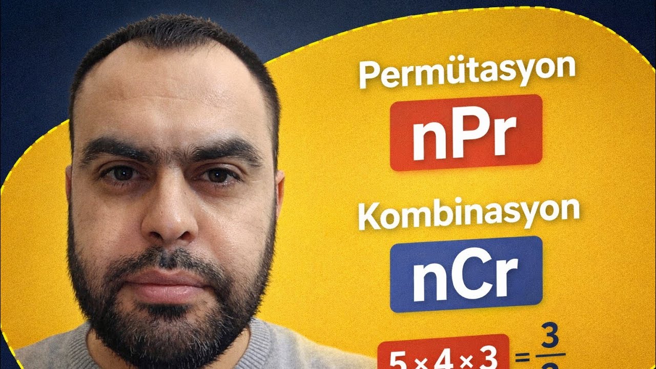 ÖABT Uygulamalı Matematik  Permütasyon Kombinasyon  Konu Özeti ve  Çözümlü Sorular! Ders1