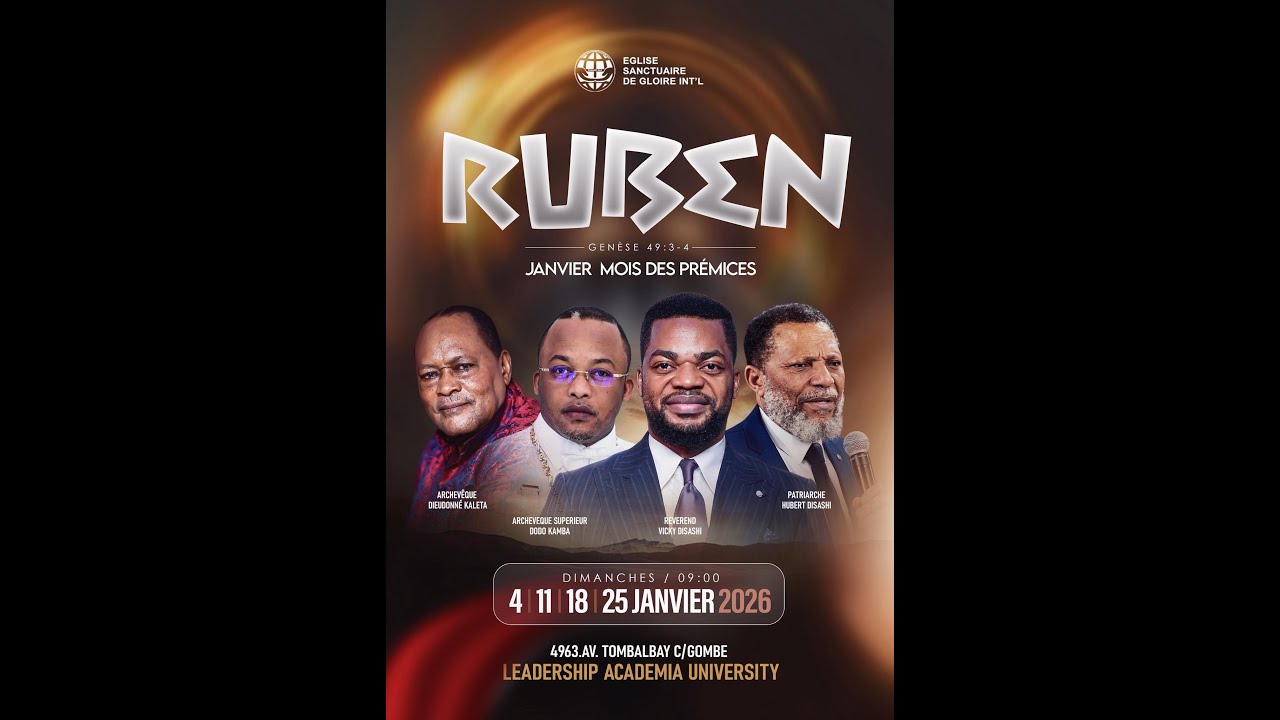 DIMANCHE SPÉCIAL BÉNÉDICTION DES PÈRES | DIM 11 JANVIER 2026 | ACHEVÊQUE DODO KAMBA