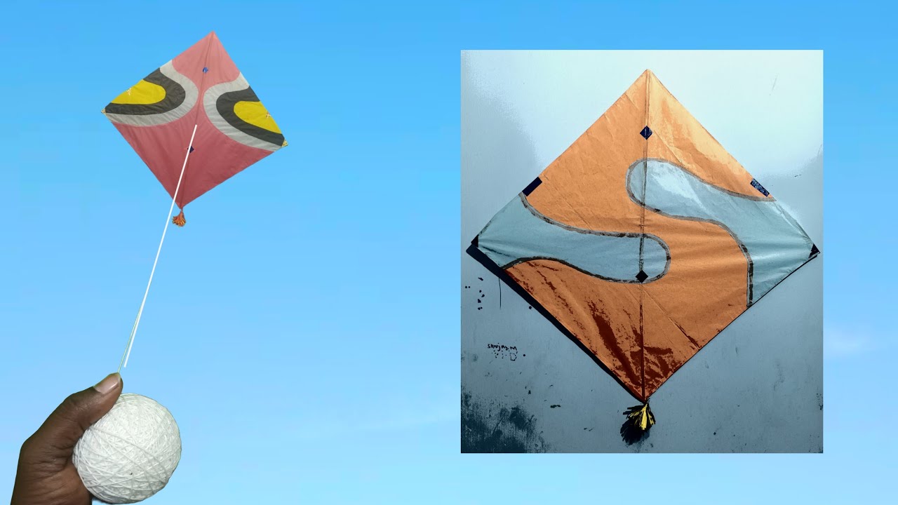 Разноцветные воздушные змеи 🪁🪁 Тестовый запуск от Designer Craft And Kites