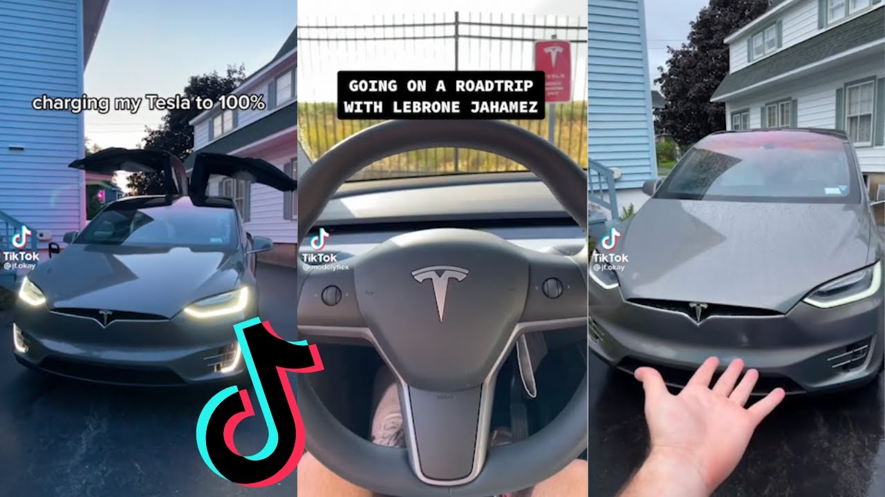 Latest Tesla tiktok compilation #11