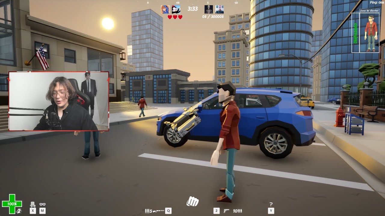 ASALTANDO UN BANCO CON ESTAMIGOS