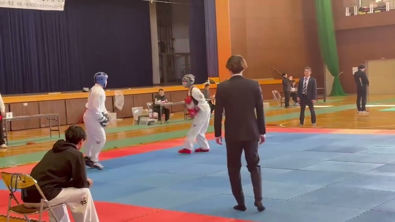 第26回愛知県テコンドー選手権大会【中学生】男子ヘビー級（2026年2月1日）