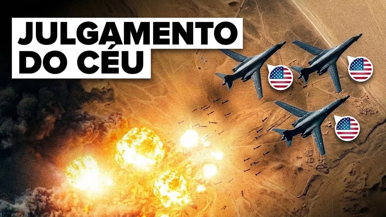 Pilotos de B-1 dos EUA acabam de realizar um ataque incrível contra o Irã