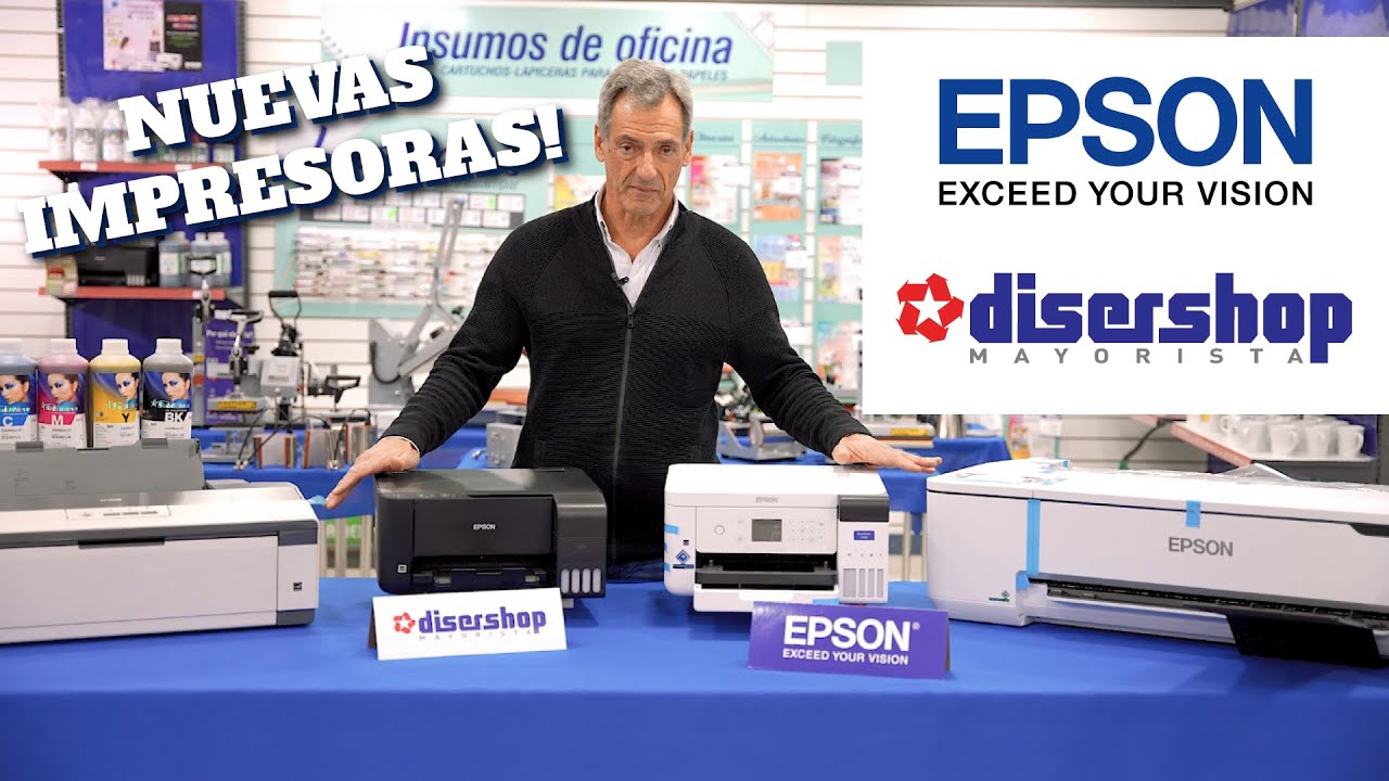 Impresoras EPSON para sublimación - Disershop!