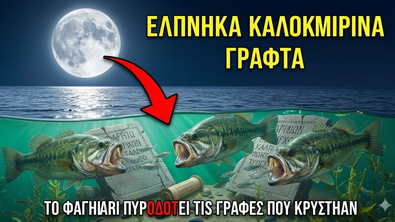 Η Σελήνη Ελέγχει Πότε Τσιμπάνε τα Ψάρια — Γιατί οι Οδηγοί το Κρατούν Κρυφό