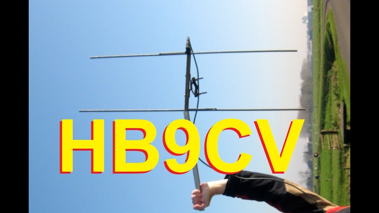 Homemade HB9CV antenna for the 2 mtr band: good performance for a very short boom