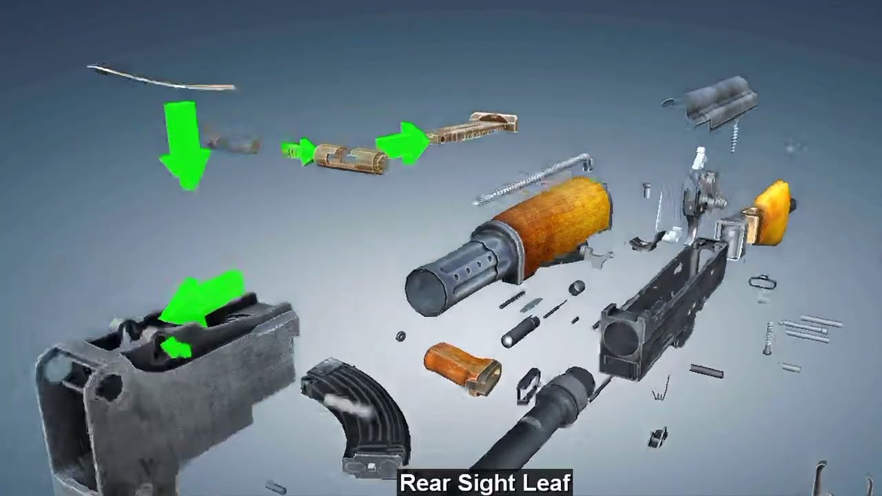Ak 47 Disassembly And Assembly 😱