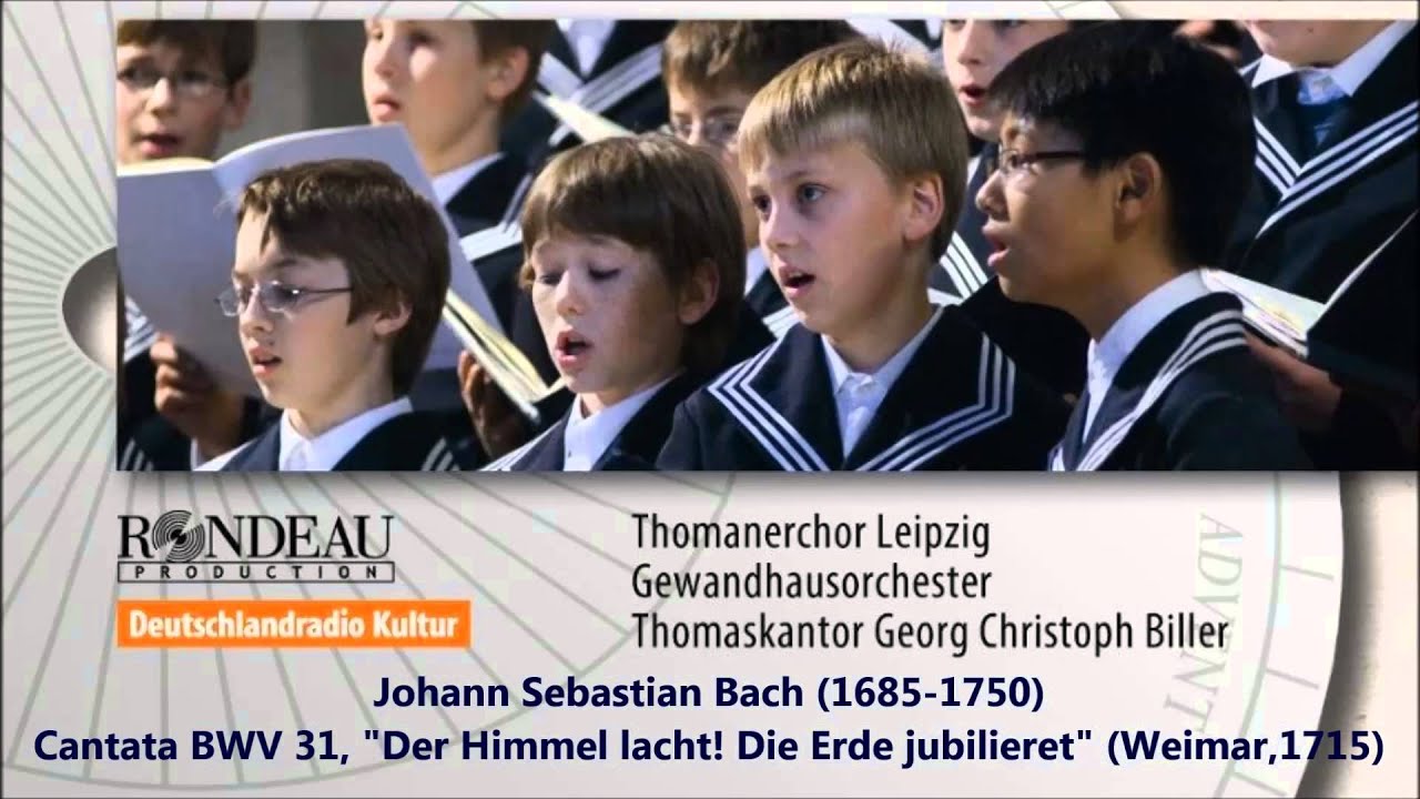 JS Bach: Cantata BWV 31 - Thomanerchor, Georg Christoph Biller (Audio video)