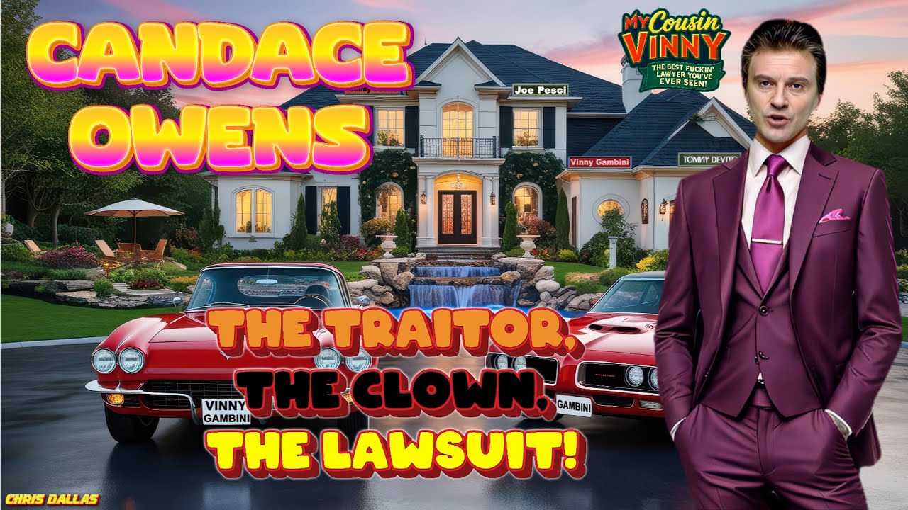 Candace Owens The Traitor, The Clown, The Lawsuit! From MAGA Queen to Lawsuit B*tch! Vinny Goes Off!
