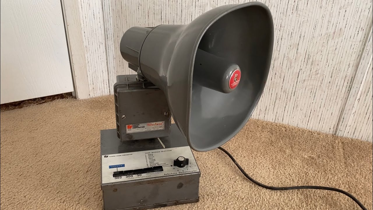 Federal Signal SelecTone 302DK Overview & Test