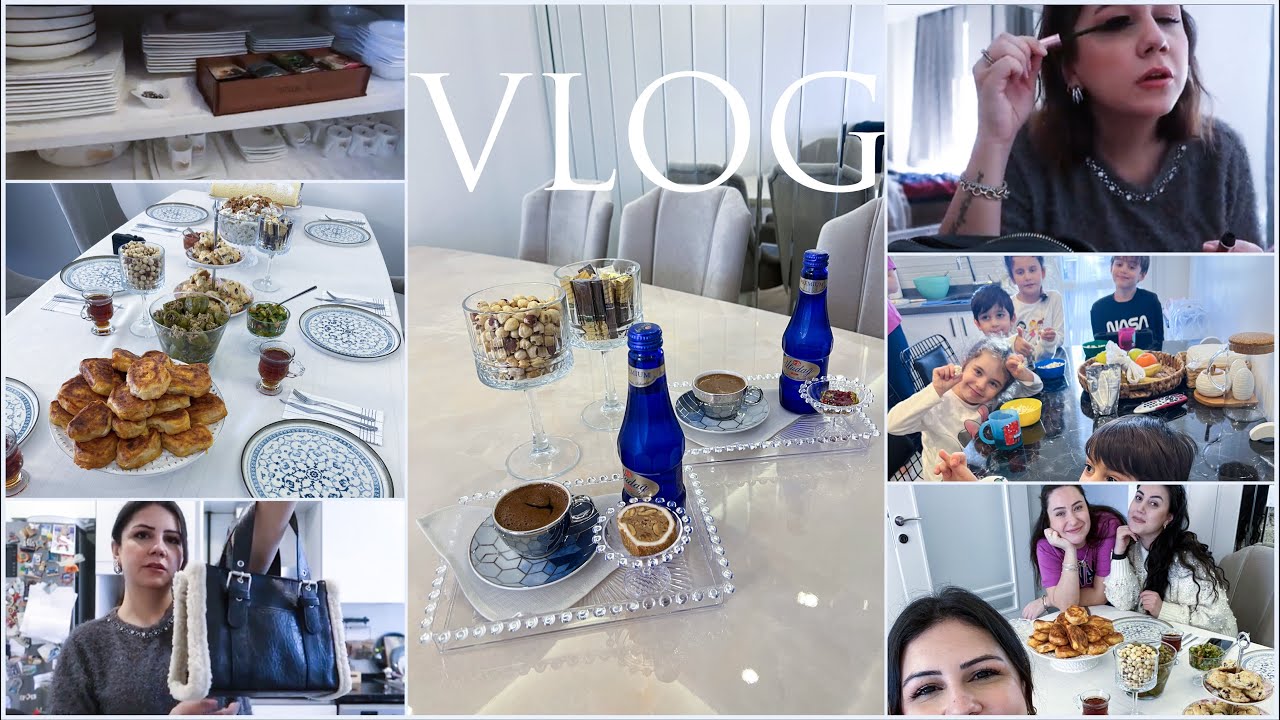 KIZLARLA BULUŞTUK 💜 ARKADAŞIMIN MUHTEŞEM SOFRASI🍽️DOLAP KARIŞTIRDIK🫢ÇEYİZ ÖNERİLERİ,GÜNLÜK MAKYAJ