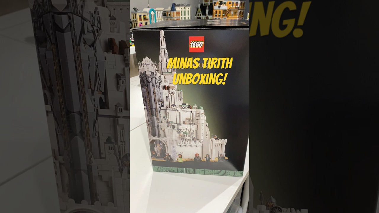 Unboxing Minas Tirith #lego #lordoftherings