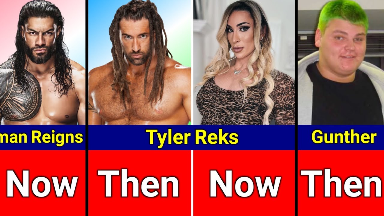 WWE Wrestlers Amazing Transformations