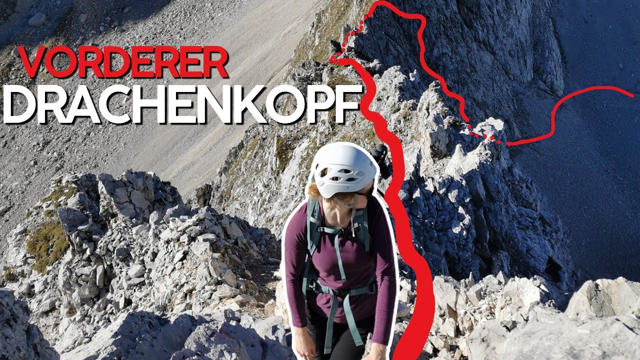 Vorderer Drachenkopf Bergtour 4k | hoch über dem Drachensee