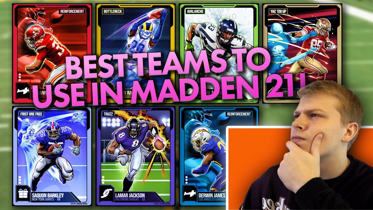 The *BEST* Teams to use in Madden 21 🤔 - Madden 21 Ultimate Team