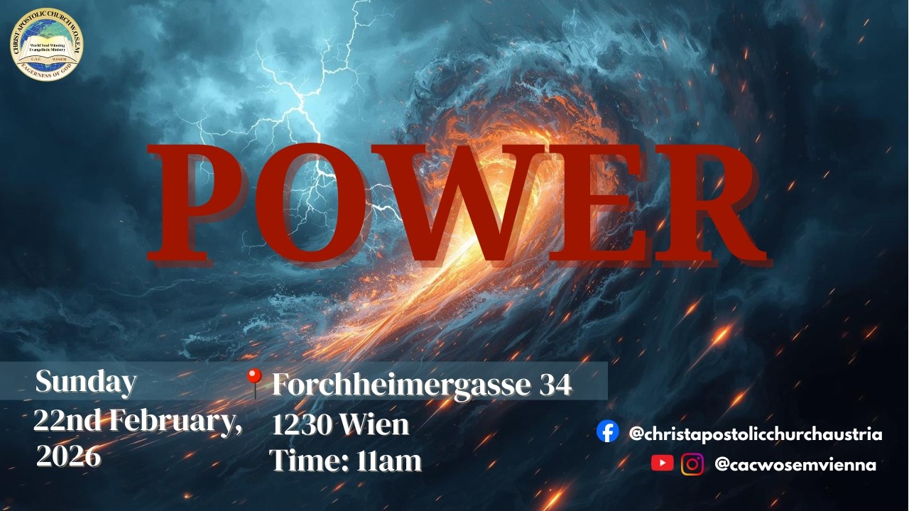 Sunday Service || 22.2.2026 || CAC WOSEM VIENNA