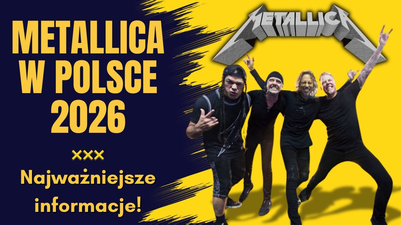 METALLICA WRÓCI NA ŚLĄSK | TARJA TURUNEN W NIGHTWISH? | KING DIAMOND I NOWY ALBUM