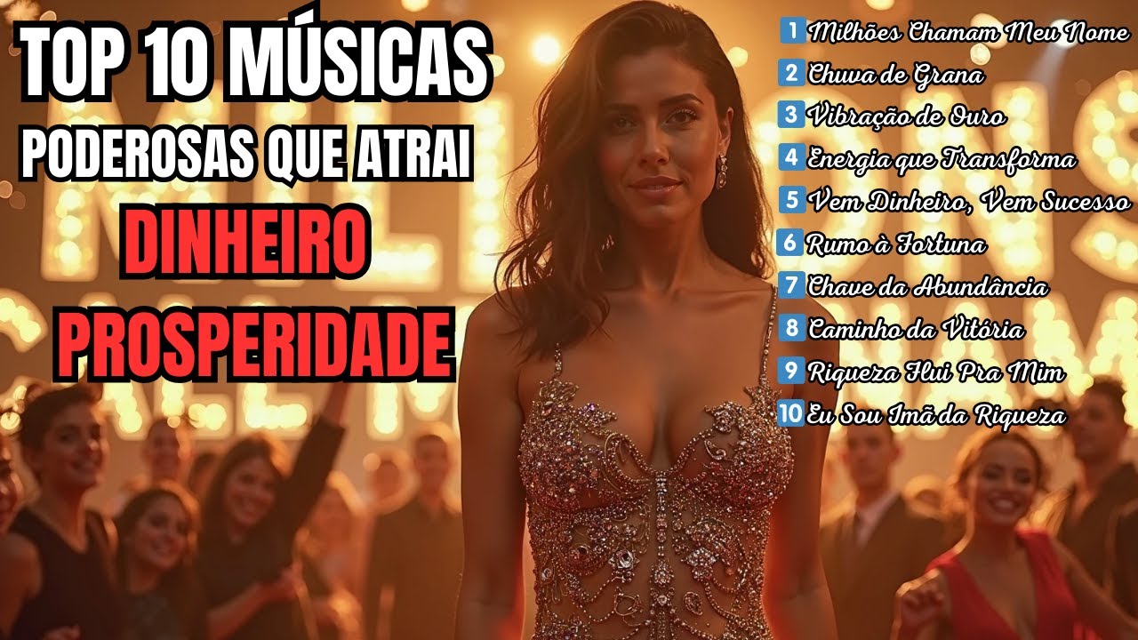 TOP 10 MÚSICAS PODEROSAS Que Atrai DINHEIRO e PROSPERIDADE