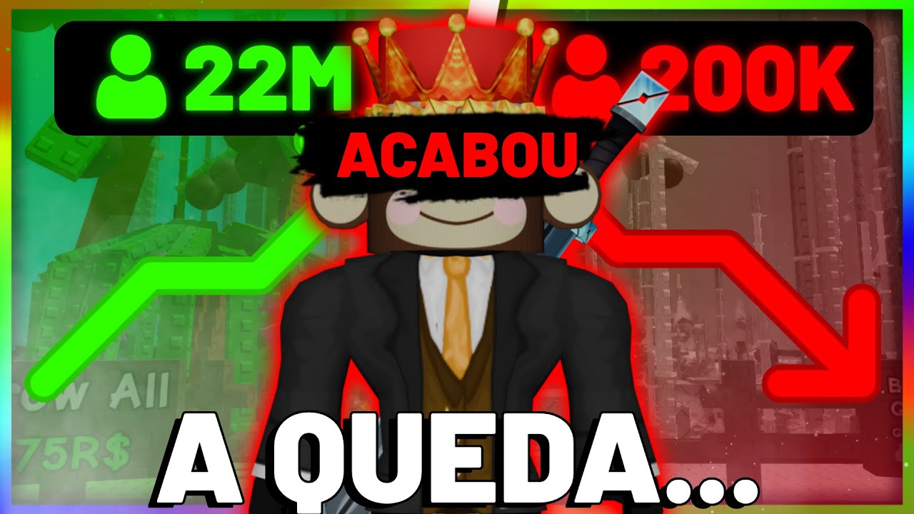 Como o MAIOR jogo do Roblox está FALINDO...