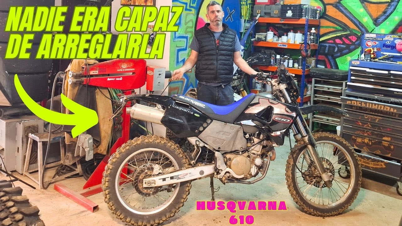 ¿Soy capaz de arreglar la Husqvarna 610 mas barata de todo España?
