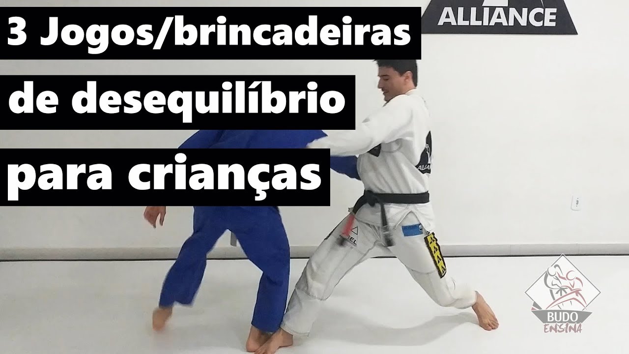 3 jogos de DESEQUILÍBRIO para Jiu-Jitsu/Judô