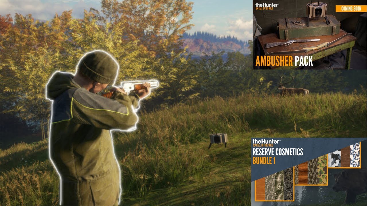 New DLC with ELECTRONIC CALLER,WEAPONS & MORE!! #cotw #callofthewild #thehunter
