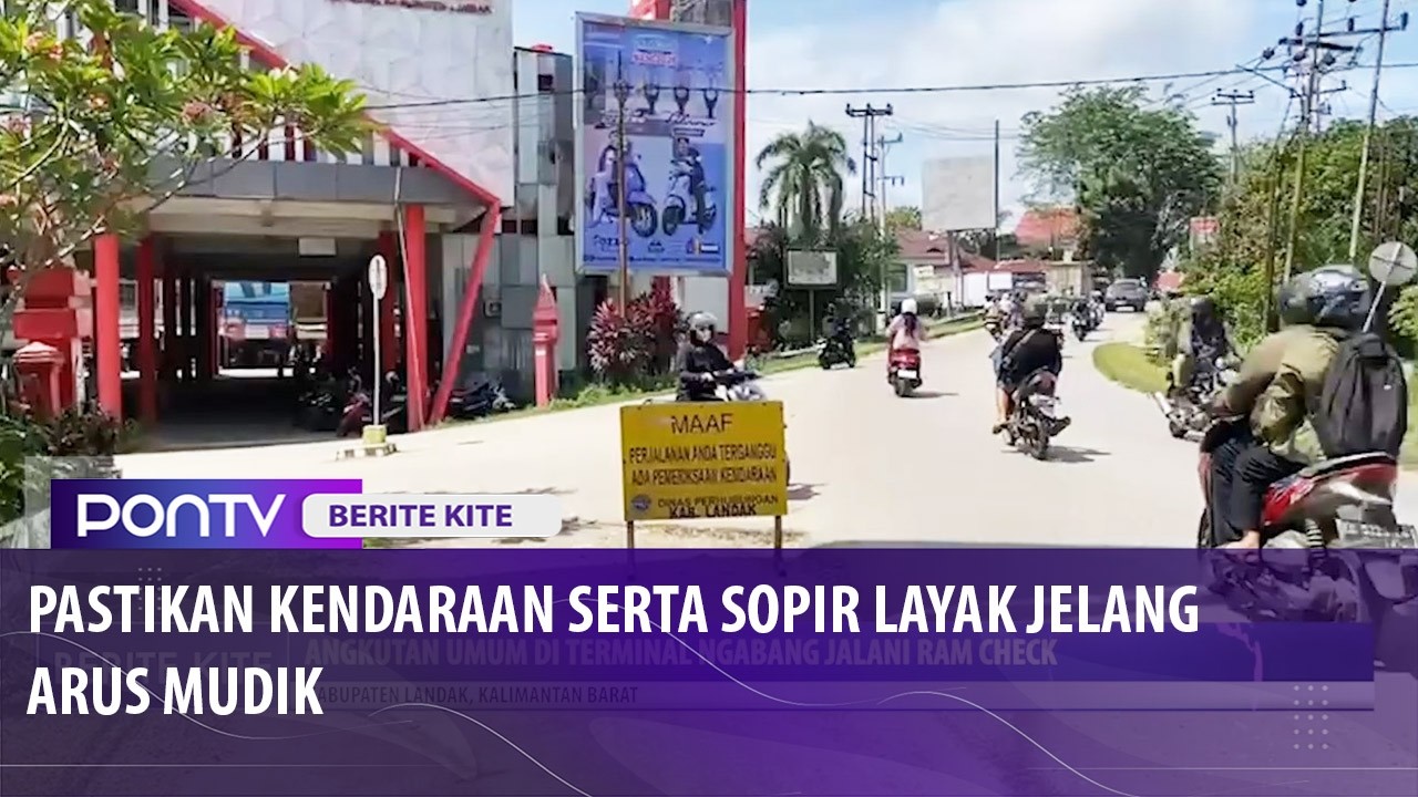 Angkutan Umum di Terminal Ngabang Jalani Ram Check