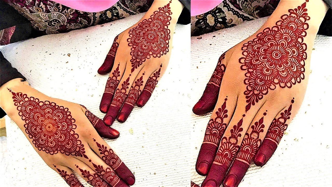 Latest Most Beautiful Eid/Rakhi Special Mehndi Designs || Artistic Henna By Saima